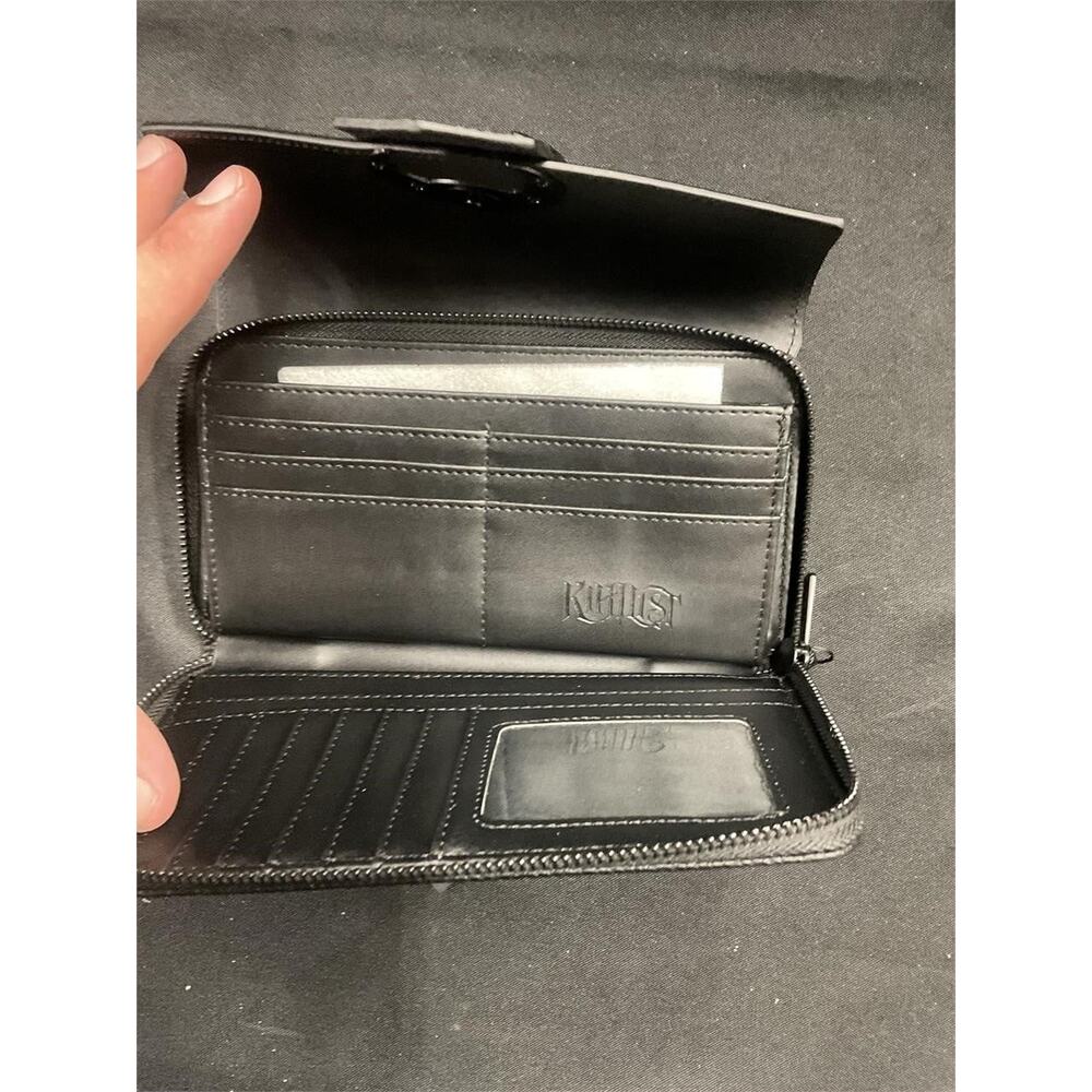 Killstar Lunacity Wallet Black Moon Crescent NWT KSRA012019 - Picture 3 of 6